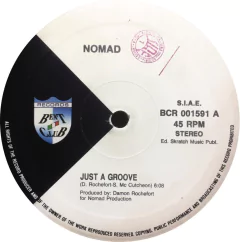 Vinilo Nomad Just A Groove Maxi Italiano 1991 - comprar online