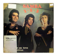 Vinilo Samba 1-2-3 Mi Amor En Tres Notitas Lp Argentina 1977 - comprar online