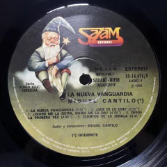 Imagen de Vinilo Miguel Cantilo La Nueva Vanguardia Lp Argentina 1984