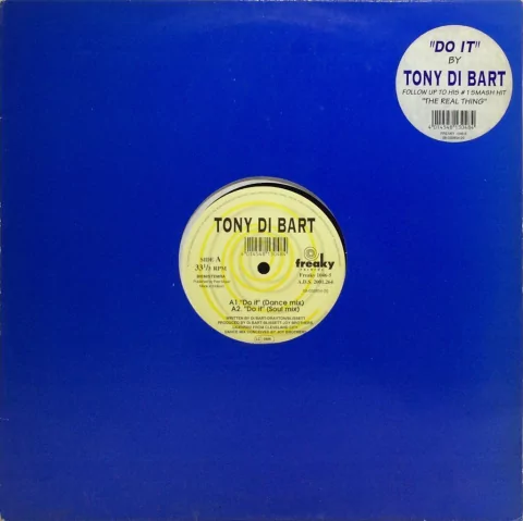 Maxi Holanda 1994 Tony Di Bart Do It Vinilo