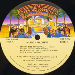 Vinilo Lp - Munich Machine - Munich Machine 1977 Usa - BAYIYO RECORDS