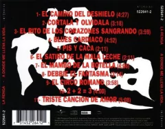 Cd La Renga - A Donde Me Lleva La Vida Nuevo en internet