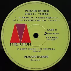 Vinilo Lp - Pescado Rabioso - Pescado 2 - Nuevo
