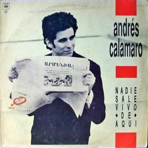 Vinilo Lp - Andrés Calamaro - Nadie Sale Vivo De Aqui Nuevo - comprar online