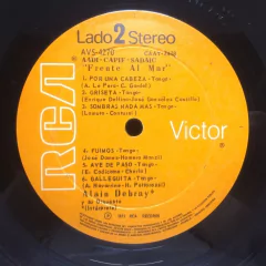 Imagen de Vinilo Alain Debray Frente Al Mar Lp Argentina 1975