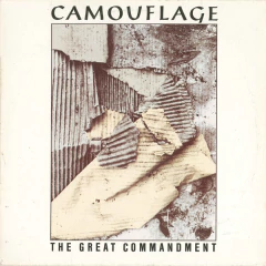 Vinilo Maxi Camouflage - The Great Commandment Aleman 1987