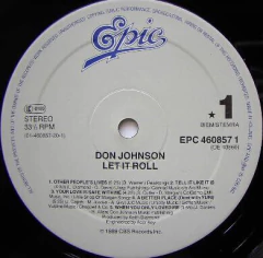 Vinilo LP Don Johnson - Let It Roll Europa 1989 en internet