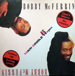 Vinilo Maxi Bobby McFerrin - Don't Worry Be Happy Europe 1988