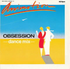 Vinilo Maxi Animotion - Obsession Aleman 1984