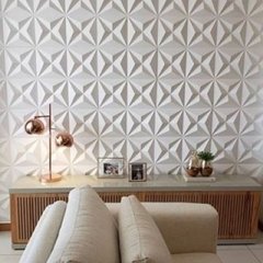 Forma 3d Gesso 4 Estrelas 40x40cm ABS 1,3mm Molde para gesso 3d IN305PP - INNOVE3D