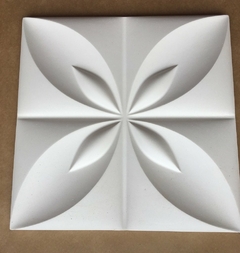Forma 3d Molde 3d Flor do Oriente 33x33cm Abs 2mm Molde Para Cimento/gesso/concreto IN604