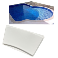 Forma 3d Borda de Piscina Curva ou Redonda de 4 Metros 20cm ABS 2mm Molde para cimento/concreto IN569-20 na internet
