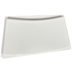 Forma 3d Borda de Piscina Curva ou Redonda de 4 Metros 20cm ABS 2mm Molde para cimento/concreto IN569-20 - loja online