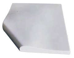 3 Forma Molde 3d Para Canto 30x20cm molde para Borda de Piscina Peito de Pombo 49x20cm ABS 2mm - INNOVE3D
