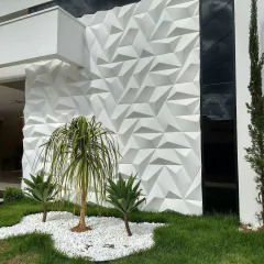 2 Forma Gesso 3D Trapezio Gigante 58x29x25cm ABS Virgem 2mm Molde para Gesso/Cimento/Concreto 3d IN203G - loja online