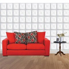 FORMA MOLDE GESSO 3D ALMOFADA 23X23CM EM ABS VIRGEM GESSO/CIMENTO 3D IN229 - loja online
