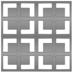 2 Forma Cobogó Vazado L 30x30cm Dupla Face ABS 2mm IN232 - loja online