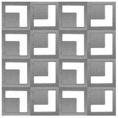 Imagem do 2 Forma Cobogó Vazado L 30x30cm Dupla Face ABS 2mm IN232