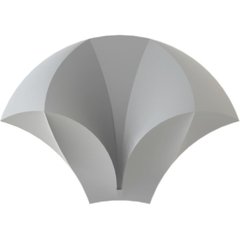 Forma 3d Cogumelo Dracula ABS VIRGEM 2MM Molde para cimento/gesso 3d IN243 - loja online
