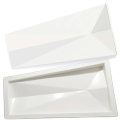 Forma 3d Gesso Haru 50x25cm ABS 2mm Molde Para Gesso/Cimento/Concreto 3d - comprar online