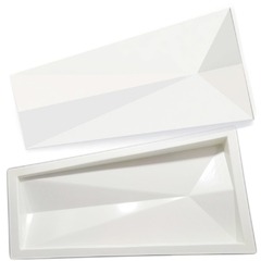 2 Forma 3d Gesso Haru 50x25cm ABS 2mm Molde Para Gesso/Cimento/Concreto 3d IN244 - comprar online