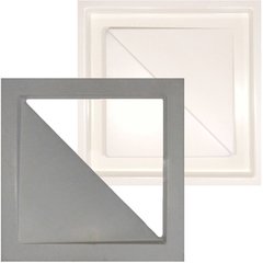2 Forma 3d Cobogó Elemento Vazado Bandeira 30x30cm Dupla Face ABS 2mm IN249 - loja online