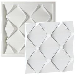 Fôrma 3d Ocean 40x40cm ABS 2mm Molde para cimento/concreto/gesso 3d IN252 - loja online