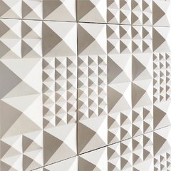 Forma 3d Gesso Pirâmides 40x40cm ABS 2MM Molde Para Gesso/Cimento 3d IN260 - loja online