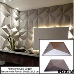 KIT 4 FORMAS EM ABS 2MM 3 TRAPEZIO G M P MAIS CULINAN IN264 na internet