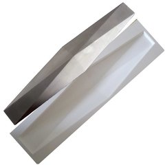 Forma 3d Origami Invertida 60X13X6,5cm ABS 2mm Molde Para Gesso/Cimento/Concreto IN204 na internet