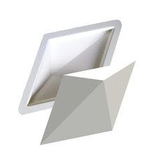 FORMA GESSO 3D EM ABS 2mm FORMA GESSO/CIMENTO 3D IN209 25X14cm - comprar online
