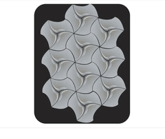 FORMA GESSO 3D EM ABS VIRGEM GESSO/CIMENTICIO 3D IN220 25X14CM na internet