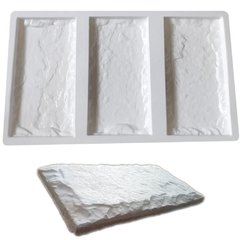 Forma 3d Tijolão Rústico 29x14,5cm ABS 2mm Molde para gesso/cimento/concreto 3d IN262 na internet