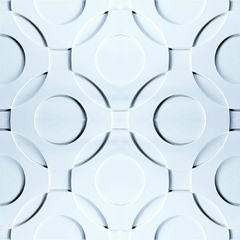 Forma 3d Molde 3d Muralta 29x29cm Forma Para Gesso/cimento 3d ABS IN534 - comprar online