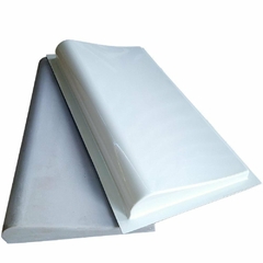 2 Forma 3d Borda de Piscina Peito de Pombo 49X20cm ABS 2mm Molde para concreto/cimento IN351