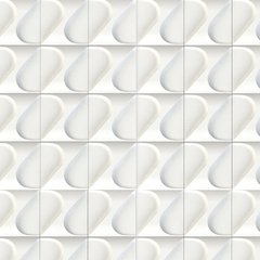 FORMA GESSO 3D EM ABS 2MM GESSO / CIMENTO 3D IN295 20X20CM - INNOVE3D