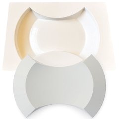 2 FORMA GESSO 3D EM ABS 2MM GESSO / CIMENTO 3D IN296 30X21CM - INNOVE3D