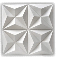 Forma 3d Mini Cullinans 50x50cm ABS 2mm Molde para cimento/concreto/gesso 3d IN677 - comprar online