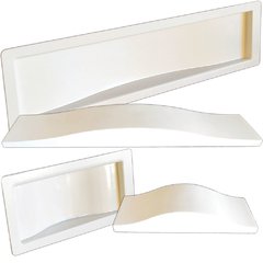 Jogo 2 Formas 3d Gesso 50X10cm e 25X10cm ABS 2MM Molde Para Gesso/Cimento/Concreto IN307 - comprar online