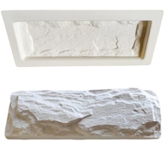 10 Forma 3d Tijolinho Rústico 29x10cm ABS 2mm Molde para gesso/cimento/concreto IN314 - comprar online