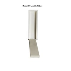 3 Forma Molde 3d Piso Liso 50x12,5cm 25x25cm e 50x50cm Abs 2mm IN345 - comprar online