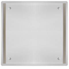 Forma 3d Trafitto Pequena 40x40cm ABS 2mm Molde Para Cimento/Concreto/Gesso IN473 - loja online