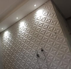 Forma 3d Molde 3dFloral 39x39cm ABS 2mm Molde Para Cimento/Gesso/Concreto IN613 - INNOVE3D