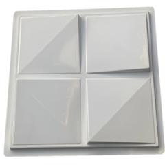 2 Forma Molde 3d Cronos 40x40 Abs 1,5mm Molde Para Gesso/cimento 3d 676 - comprar online