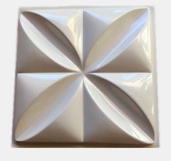 Forma 3d Gesso Petala 34x34cm Abs 2mm Molde Para Gesso e Cimento 3d IN624 na internet