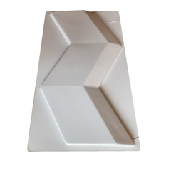 2 Forma 3d Flash 50x20cm ABS 2mm Molde para Cimento/concreto/gesso 3d IN668 - comprar online