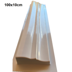 Forma 3d Molduras Sanca Roda Teto Grande 100x10cm Abs 2mm Molde 3d IN505-MD2