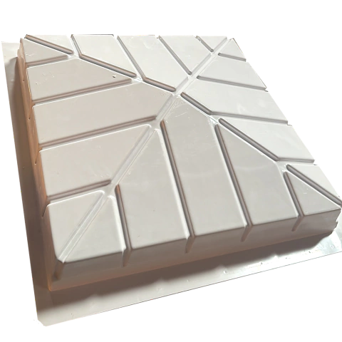 Forma 3d Molde Para Fazer Chapeu de Coluna/pilar 40x40cm ABS 2mm IN541