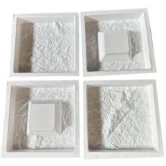 4 Forma 3d Para Fazer Cobogó Elemento Vazado Pannoze 20x20cm Dupla Face ABS 2MM IN539 - INNOVE3D