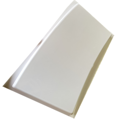 Forma 3d Borda de Piscina Curva 50x20cm ABS 2mm Molde para cimento/concreto IN497-20-F - INNOVE3D